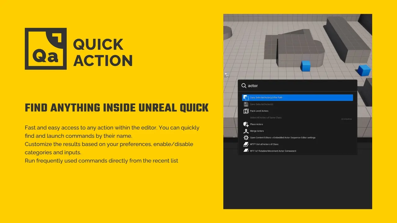 QuickActions